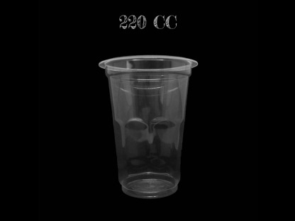 แก้วพลาสติกใส 220cc - โรงงานผลิตแก้วพลาสติก - บริษัท ชุนไก จำกัด